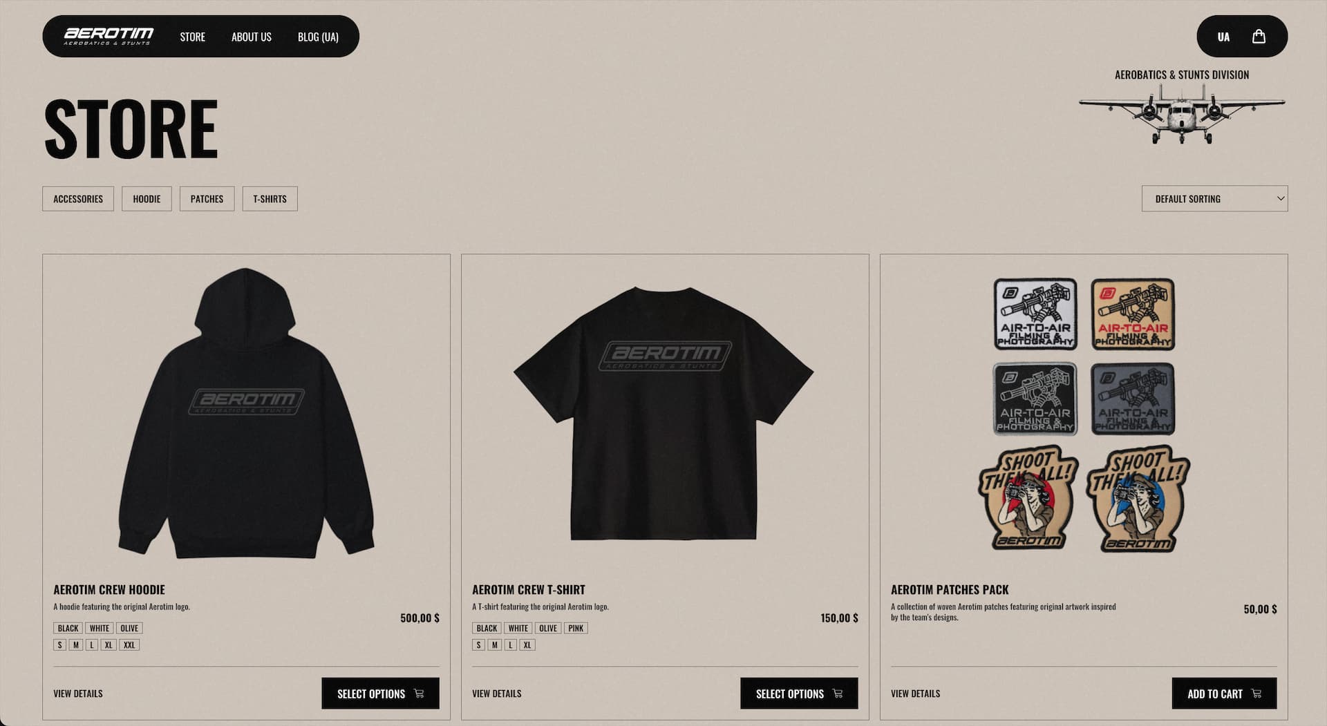 Aerotim Store